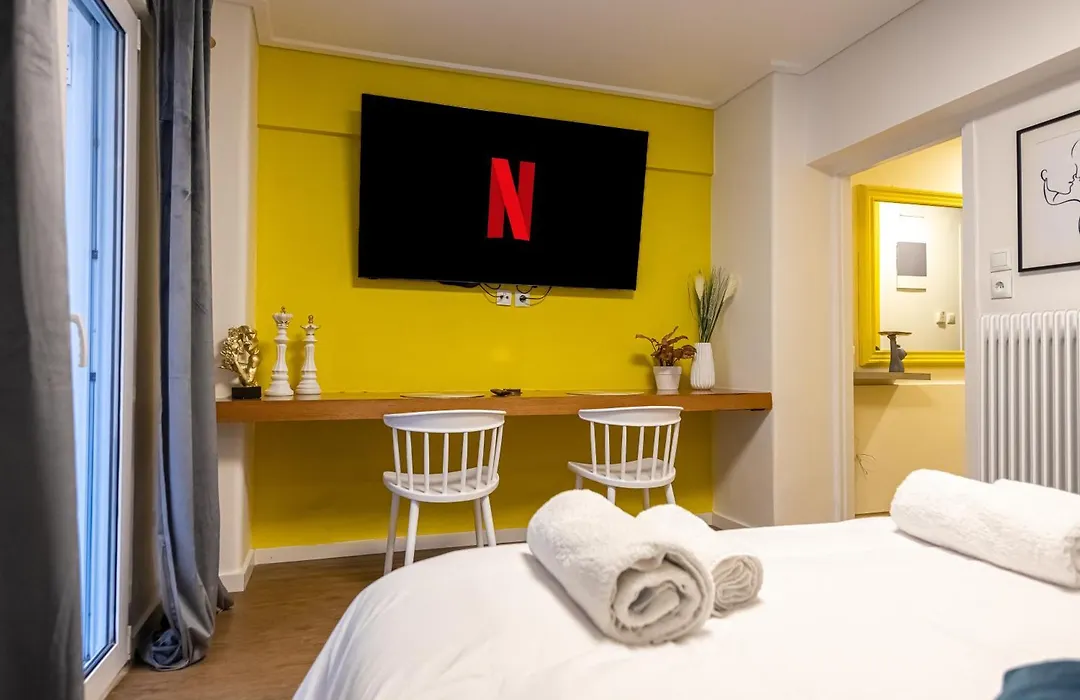 Koukaki Studio Close To Acropolis 100Mbps-1